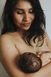 Mother Breastfeeding baby